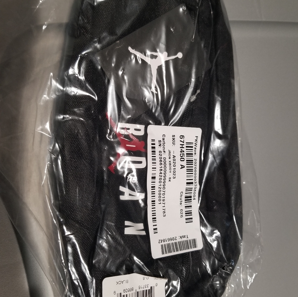 New Jordan Crossbody Bag Black